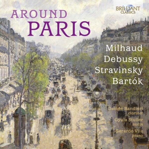 Novedades discogr�ficas: �Around Paris...� editado en Brilliant Classics